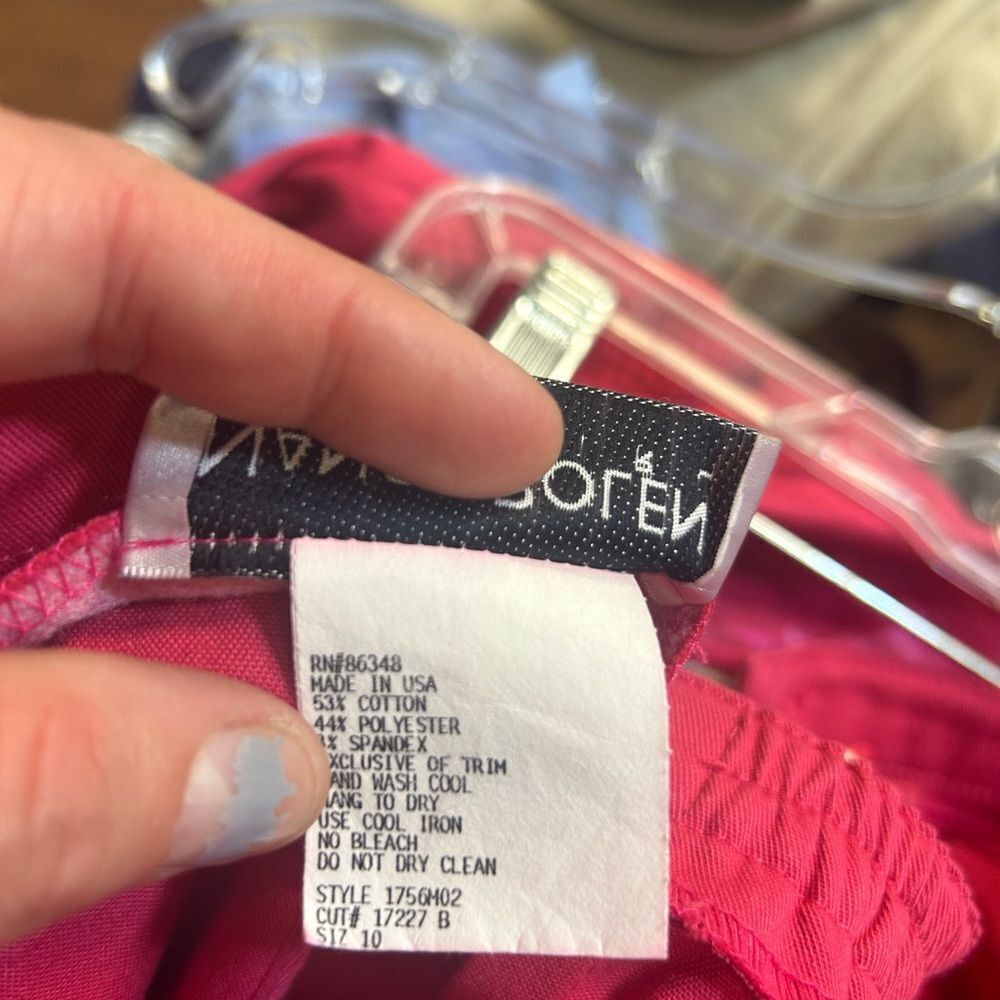 Nancy Bolen ladies 10 pink tank top with jacket and pink pants are a size 10 - Picture 7 of 11